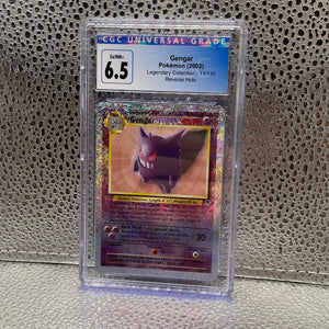 Gengar 11/110 Pokemon TCG Reverse Holo Graded CGC 6.5 EX/NM+ Pokémon 2002 Rare FRENLY BRICKS - Open 7 Days