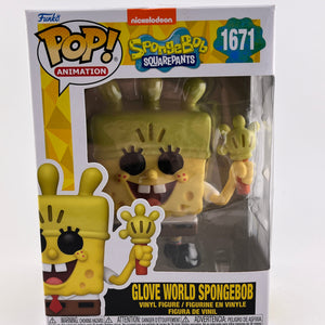Funko POP! Animation SpongeBob SquarePants - Glove World SpongeBob #1671 - Vinyl Collectable FRENLY BRICKS - Open 7 Days