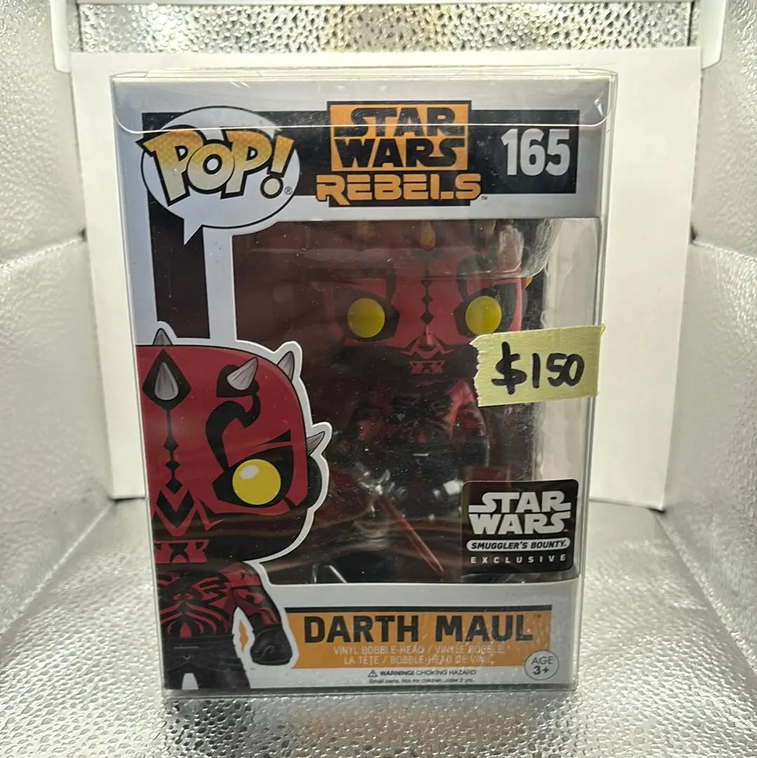 FUNKO Pop Vinyl 165 Darth Maul (Star Wars Smugglers Bounty) FRENLY BRICKS