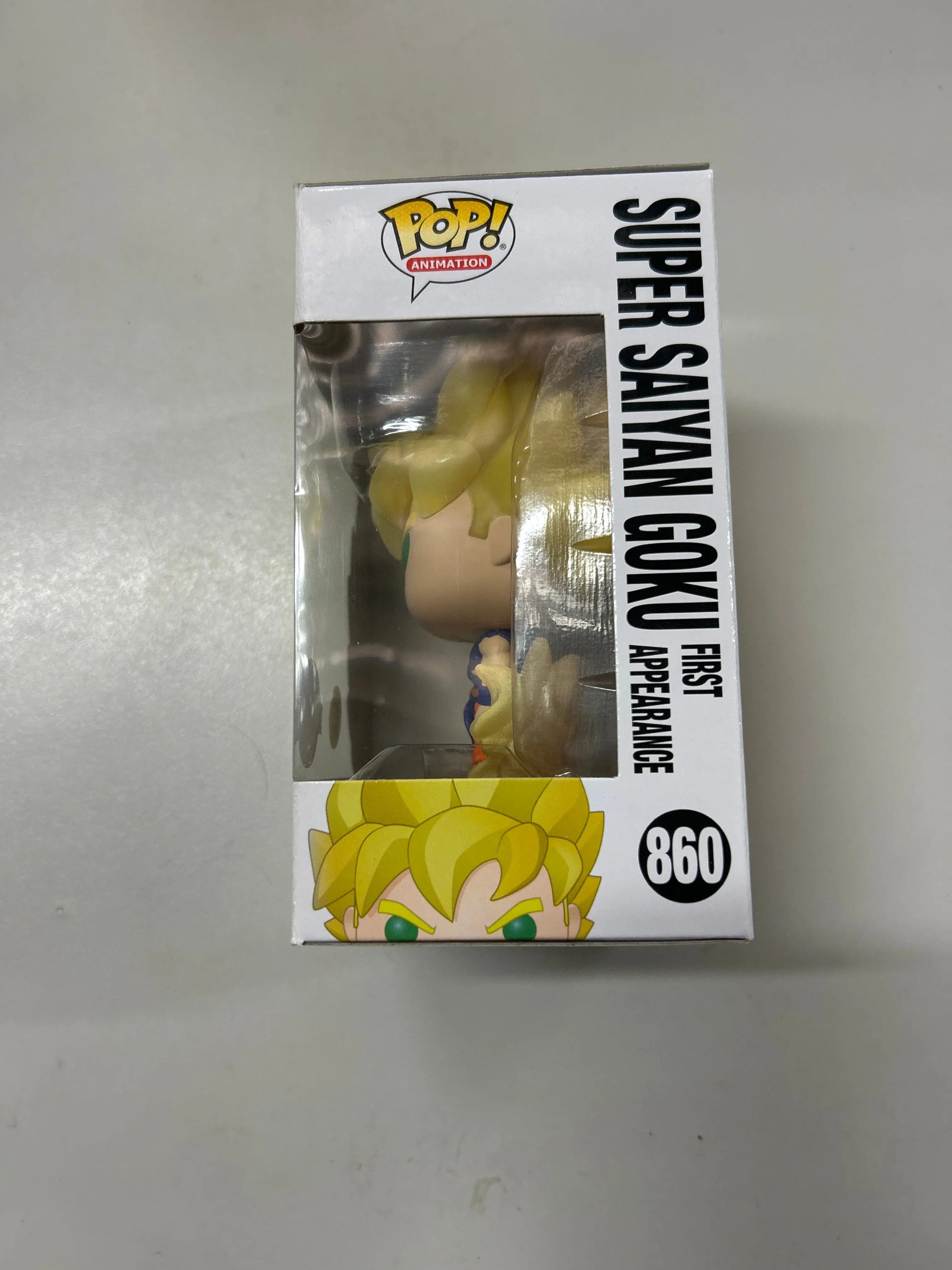 Pop Vinyl Dragon Ball Z #860 Super Saiyan Goku First Appearance FRENLY BRICKS - Open 7 Days