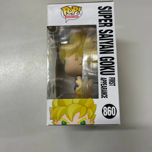 Pop Vinyl Dragon Ball Z #860 Super Saiyan Goku First Appearance FRENLY BRICKS - Open 7 Days