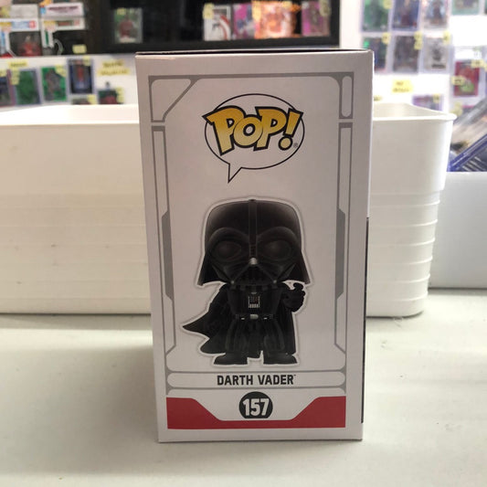 Star Wars Darth Vader Red Chrome Exclusive Pop! Vinyl Figure #157 FRENLY BRICKS - Open 7 Days