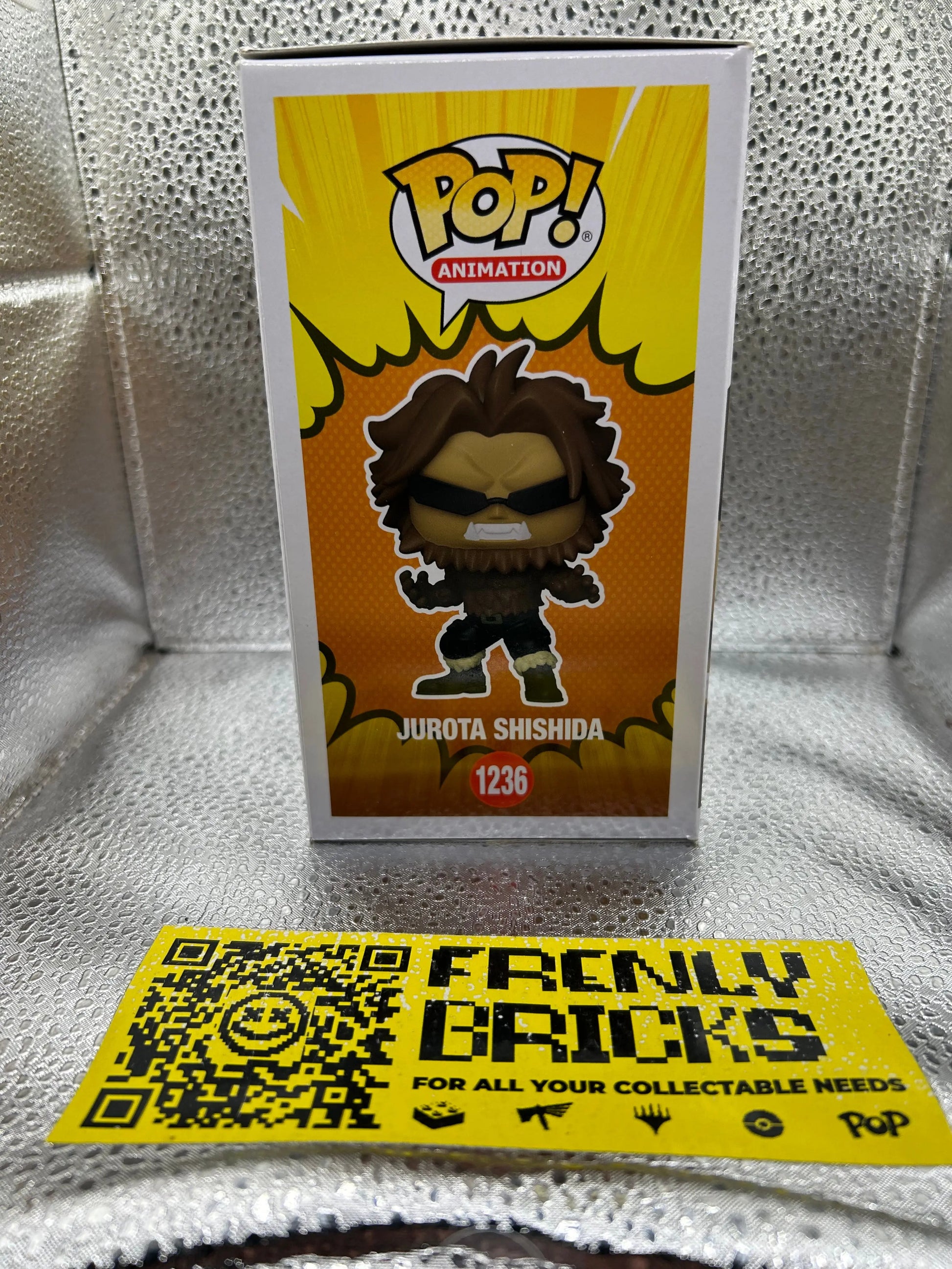 Funko POP! ANIMATION MY HERO ACADEMIA 1236 FLOCKED JUROTA SHISHIDA FRENLY BRICKS - Open 7 Days