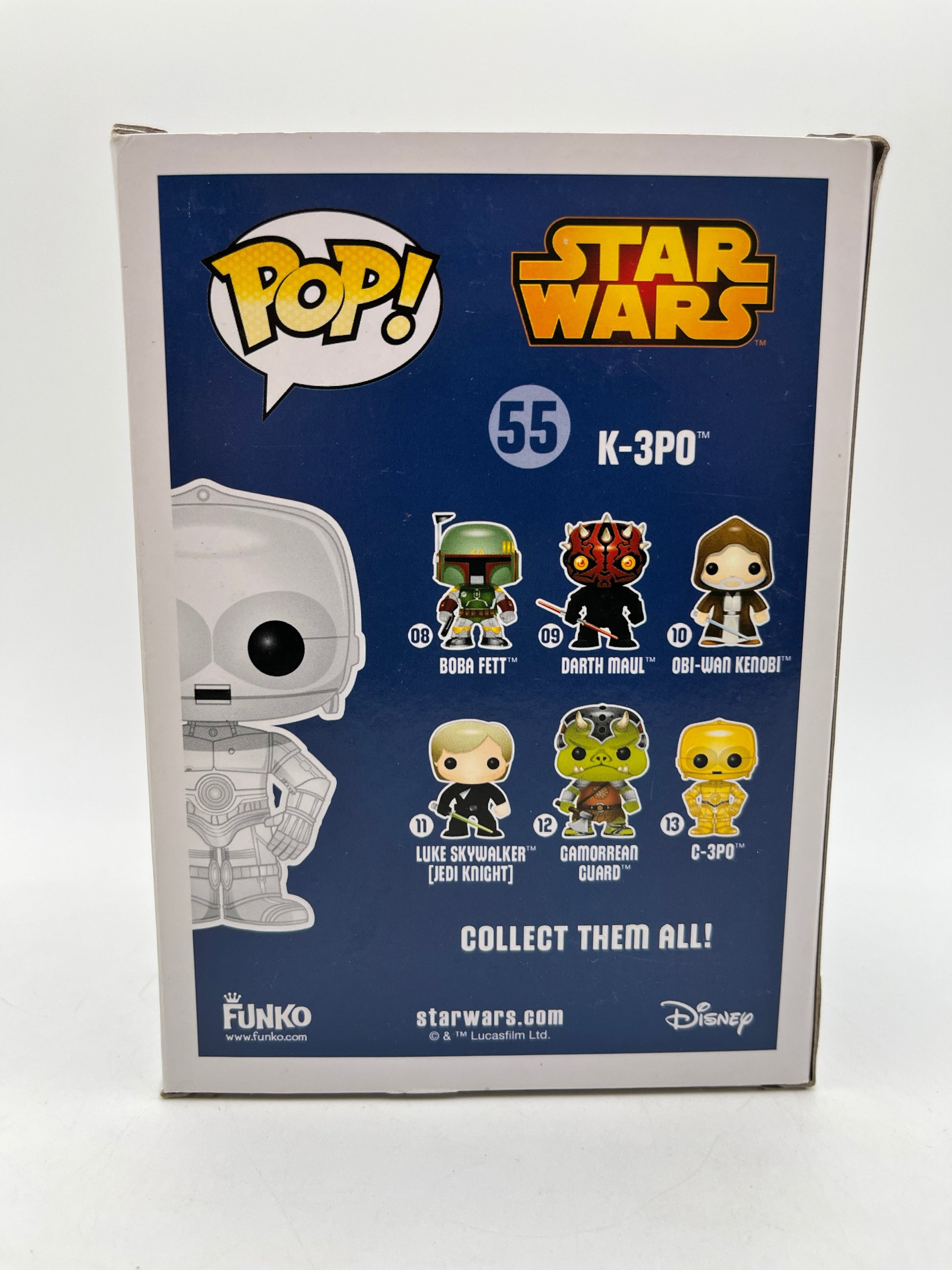 Funko POP! Star Wars K-3PO #55 - Vinyl Collectable FRENLY BRICKS - Open 7 Days
