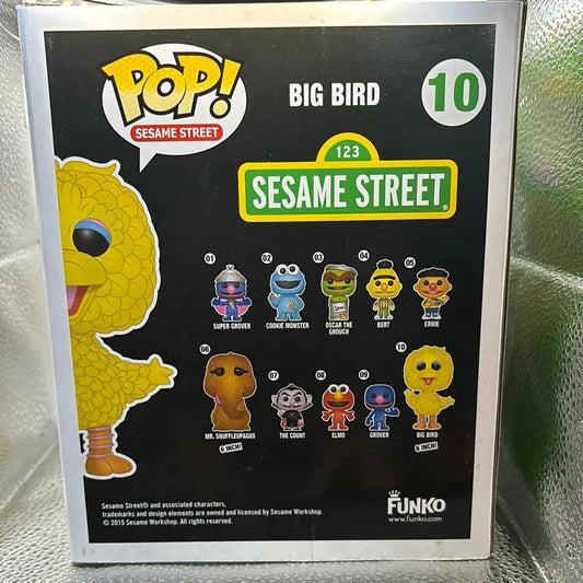 FUNKO Pop Vinyl 10 Big Bird - Sesame Street - FRENLY BRICKS - Open 7 Days