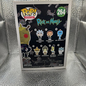 Funko POP Animation - Rick And Morty - Kromopulos #264 FRENLY BRICKS - Open 7 Days