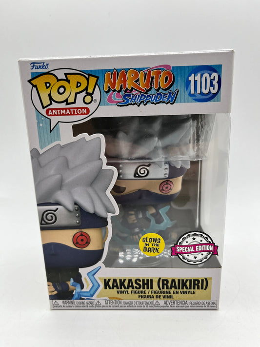 Funko POP! Animation Naruto Shippuden Kakashi (Rakikiri) #1103 Special Edition FRENLY BRICKS - Open 7 Days