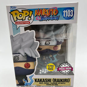 Funko POP! Animation Naruto Shippuden Kakashi (Rakikiri) #1103 Special Edition FRENLY BRICKS - Open 7 Days