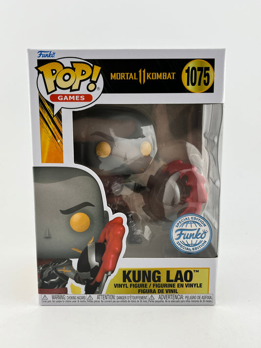 Funko POP! Mortal Kombat 11 - Kung Lao #1075 - Special Edition FRENLY BRICKS - Open 7 Days