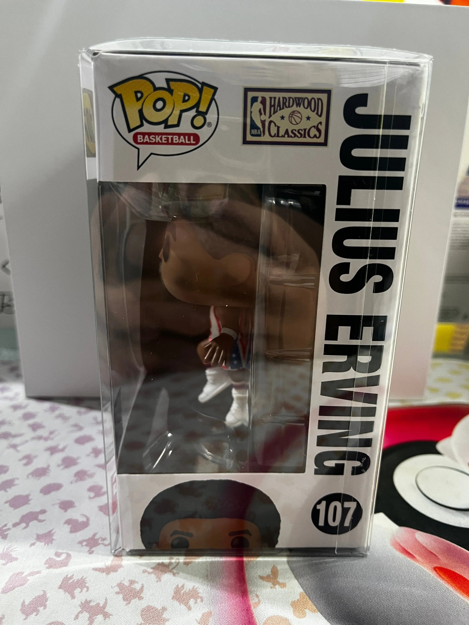 Funko Pop Vinyl Basketball NY Nets Julius Erving #107 FRENLY BRICKS - Open 7 Days