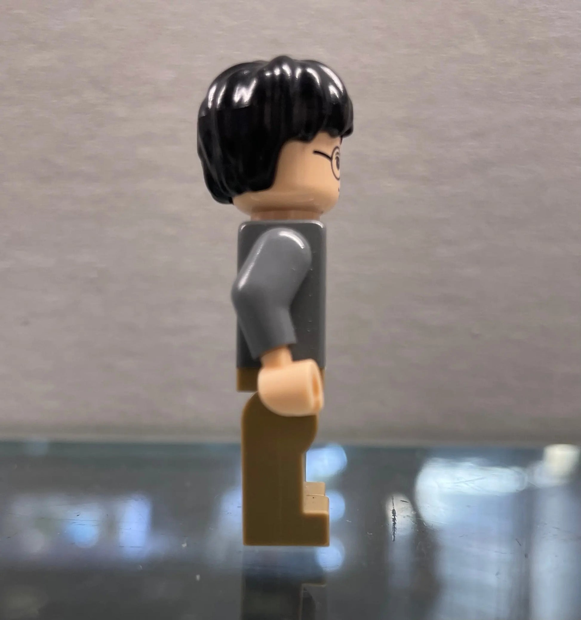 LEGO Minifigure Harry Potter - Dark Bluish Grey Open Shirt Torso, HP041 FRENLY BRICKS - Open 7 Days