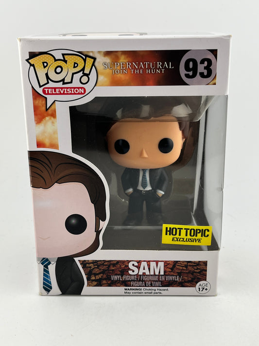 Funko POP! Television Supernatural - Sam #93 - Vinyl Collectable FRENLY BRICKS - Open 7 Days