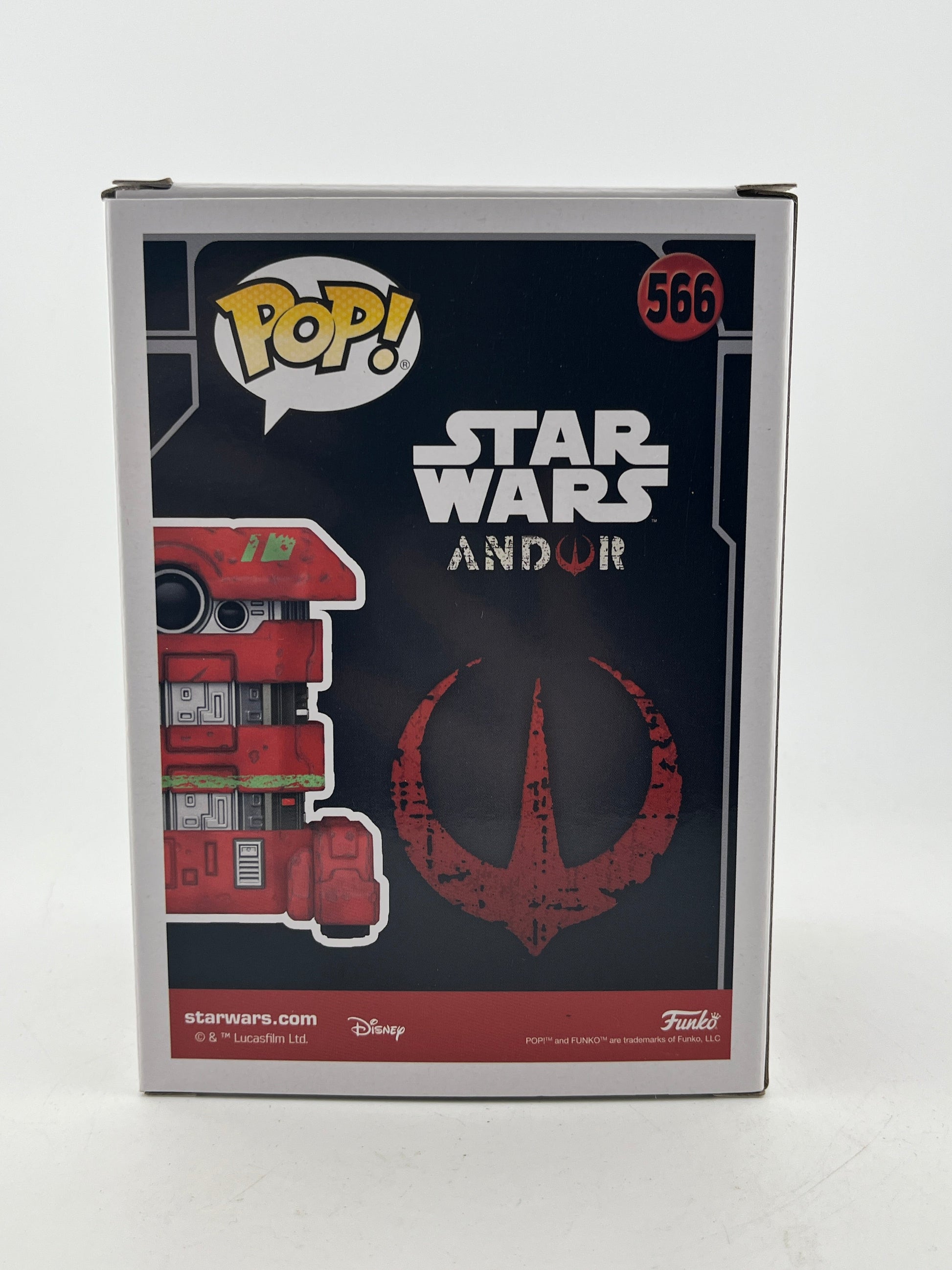 Funko POP! Star Wars Andor - B2EMO #566 - 2022 Fall Limited Edition FRENLY BRICKS - Open 7 Days