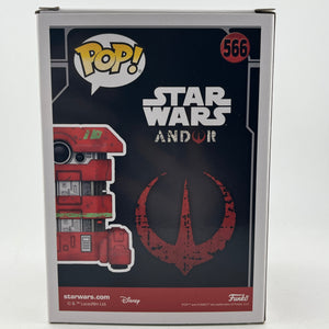 Funko POP! Star Wars Andor - B2EMO #566 - 2022 Fall Limited Edition FRENLY BRICKS - Open 7 Days