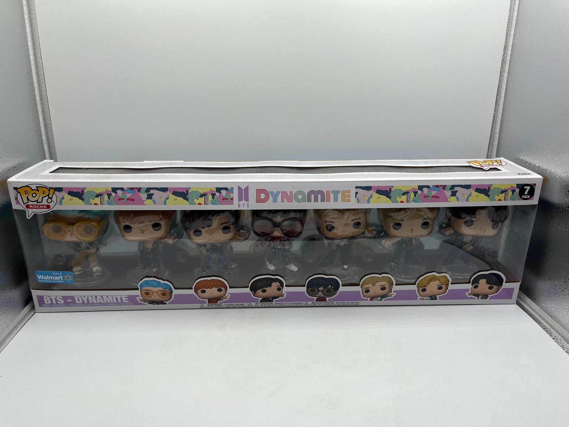 Funko Pop Rocks BTS Dynamite 7 Pack Walmart Exclusive FRENLY BRICKS - Open 7 Days