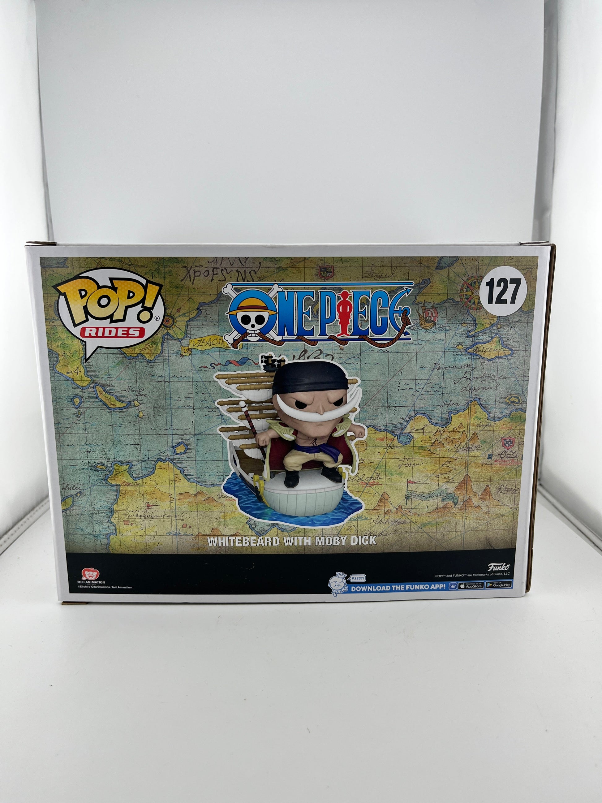 Funko POP! Animation One Piece - Whitebeard With Moby Dick #127 - Vinyl Collectable FRENLY BRICKS - Open 7 Days