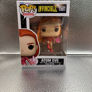 Funko pop Vinyl #1501 Invincible Atom Eve FRENLY BRICKS - Open 7 Days