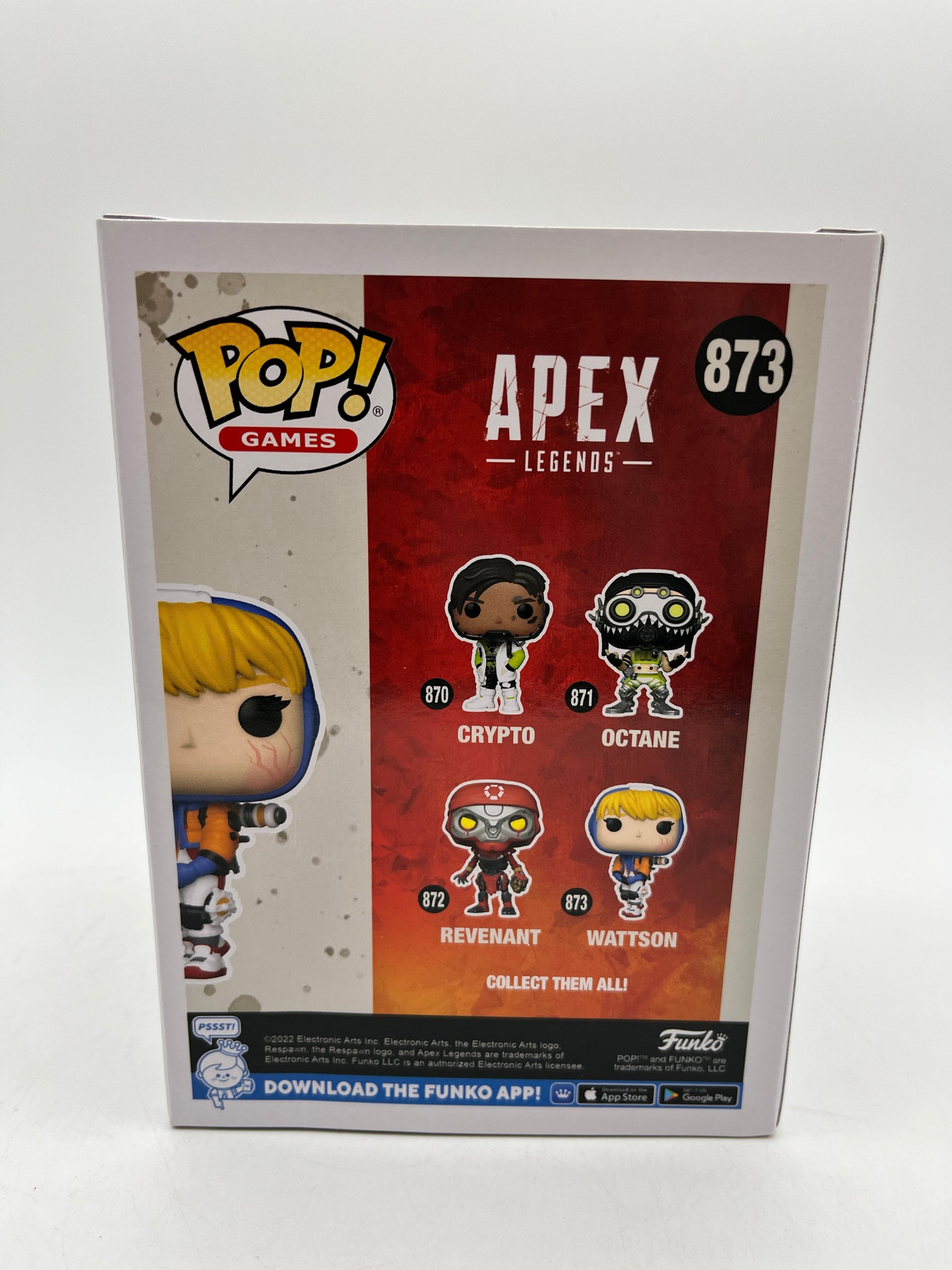Funko POP! Games Apex Legends - Watson #873 - Vinyl Collectable FRENLY BRICKS - Open 7 Days