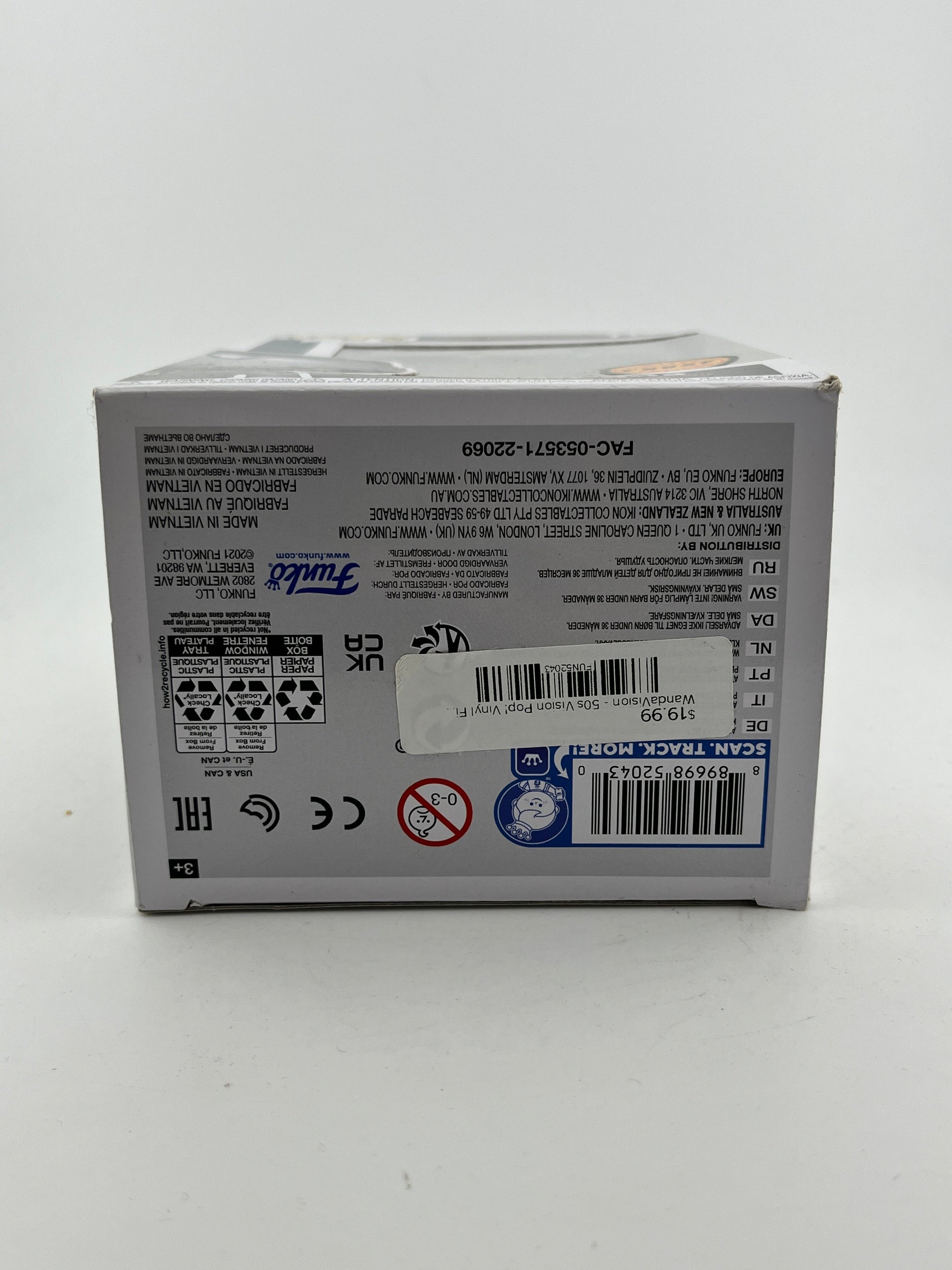 Funko POP! Marvel Wandavision - Vision 50s #714 - Chase Limited Edition FRENLY BRICKS - Open 7 Days