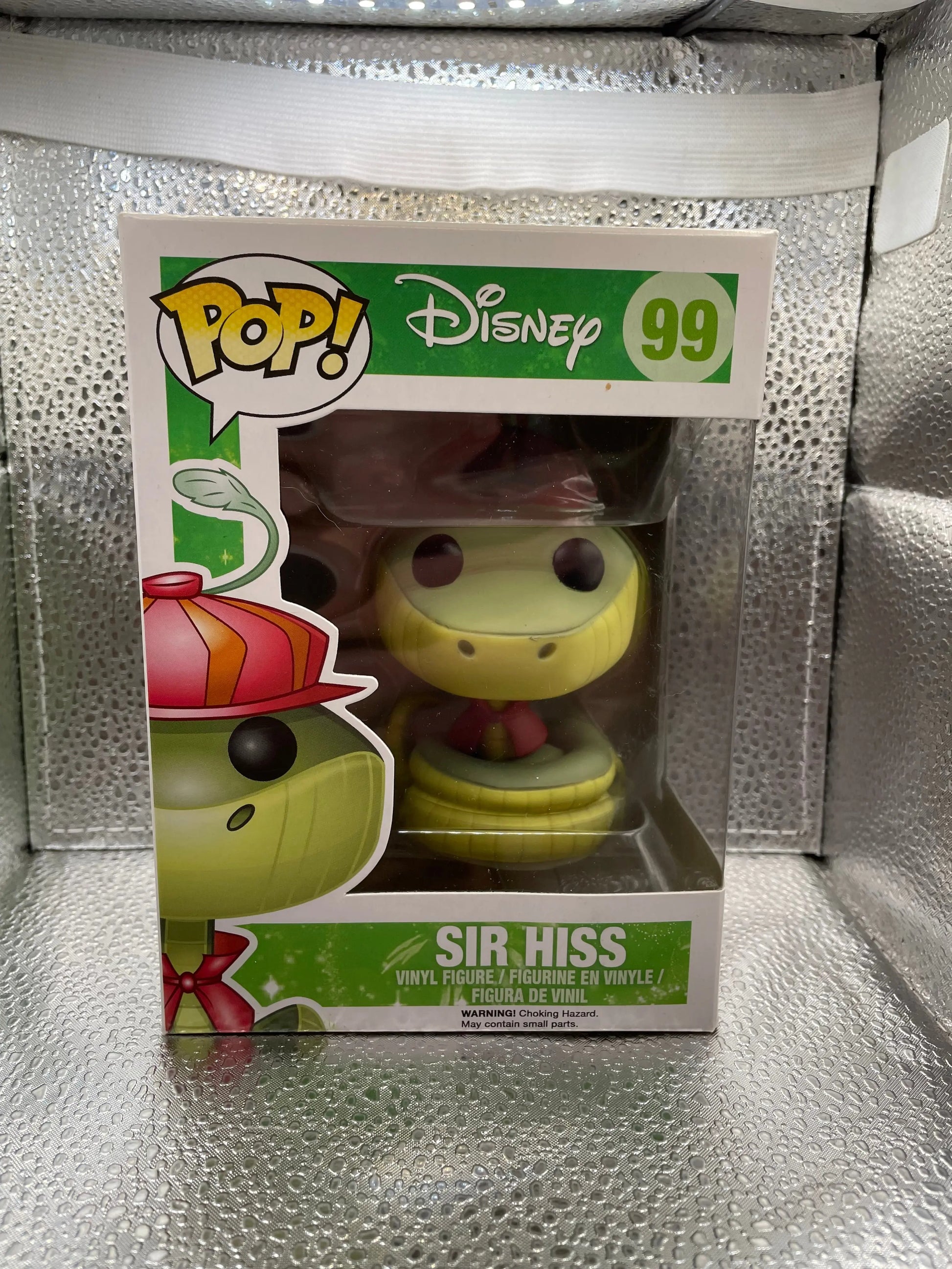 Sir Hiss Pop 99 - Disney Robin Hood Funko Pop! Vinyl 2014 Vaulted + Protector FRENLY BRICKS - Open 7 Days