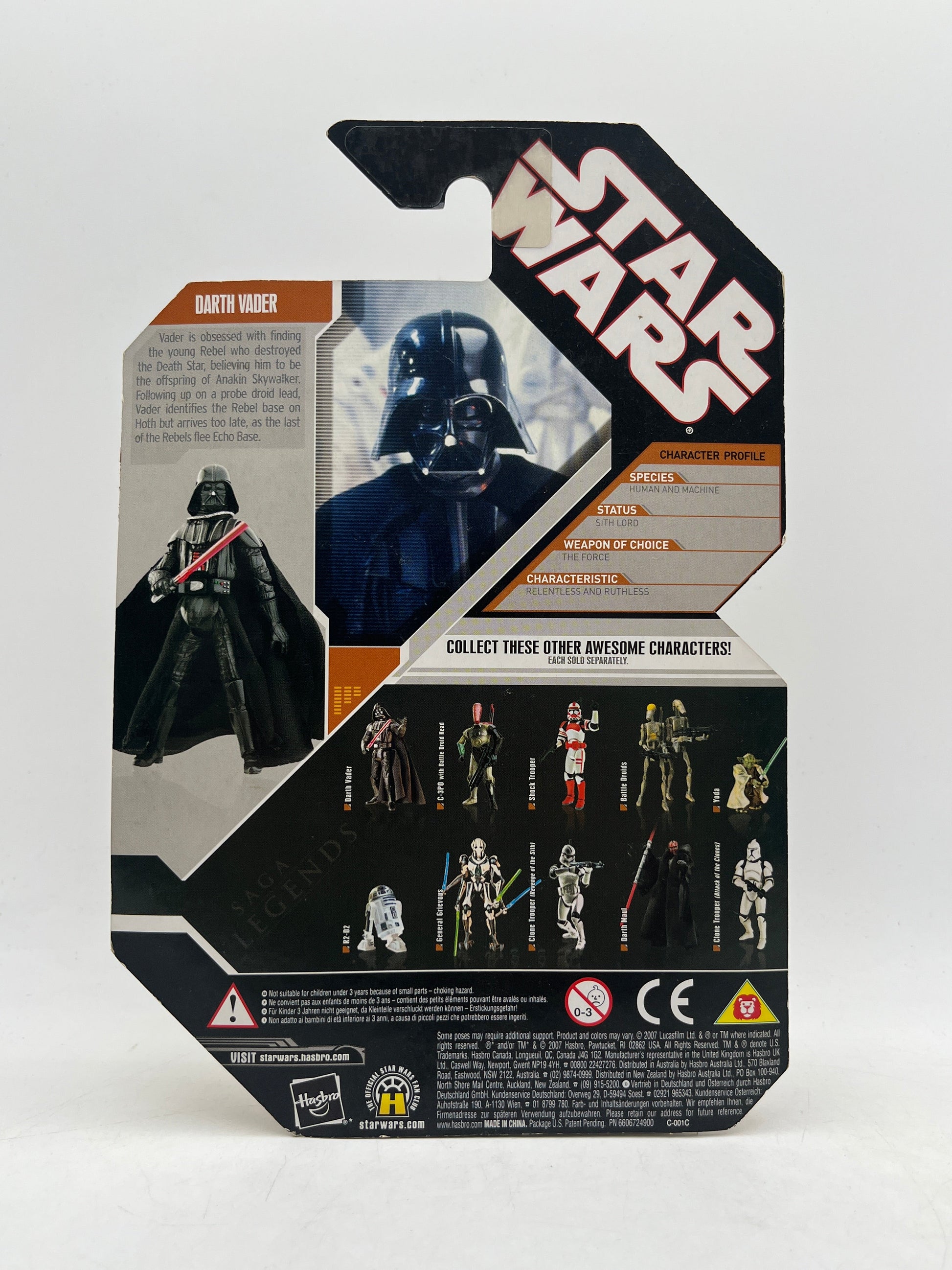 Star Wars Action Figure Darth Vader A New Hope 30th Anniversary w Coin FRENLY BRICKS - Open 7 Days