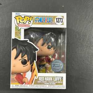 Pop Vinyl One Piece #1273 Red Hawk Luffy FRENLY BRICKS - Open 7 Days