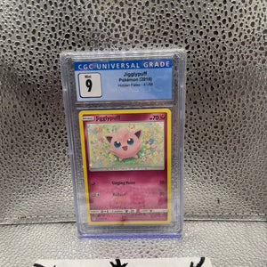 Jigglypuff Pokemon 2019 Hidden Fates 41/68 CGC 9 Mint FRENLY BRICKS - Open 7 Days