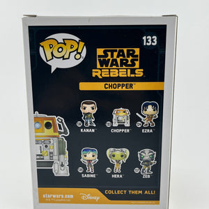 Funko POP! Star Wars Rebels - Chopper #133 - 2017 Convention Exclusive FRENLY BRICKS - Open 7 Days