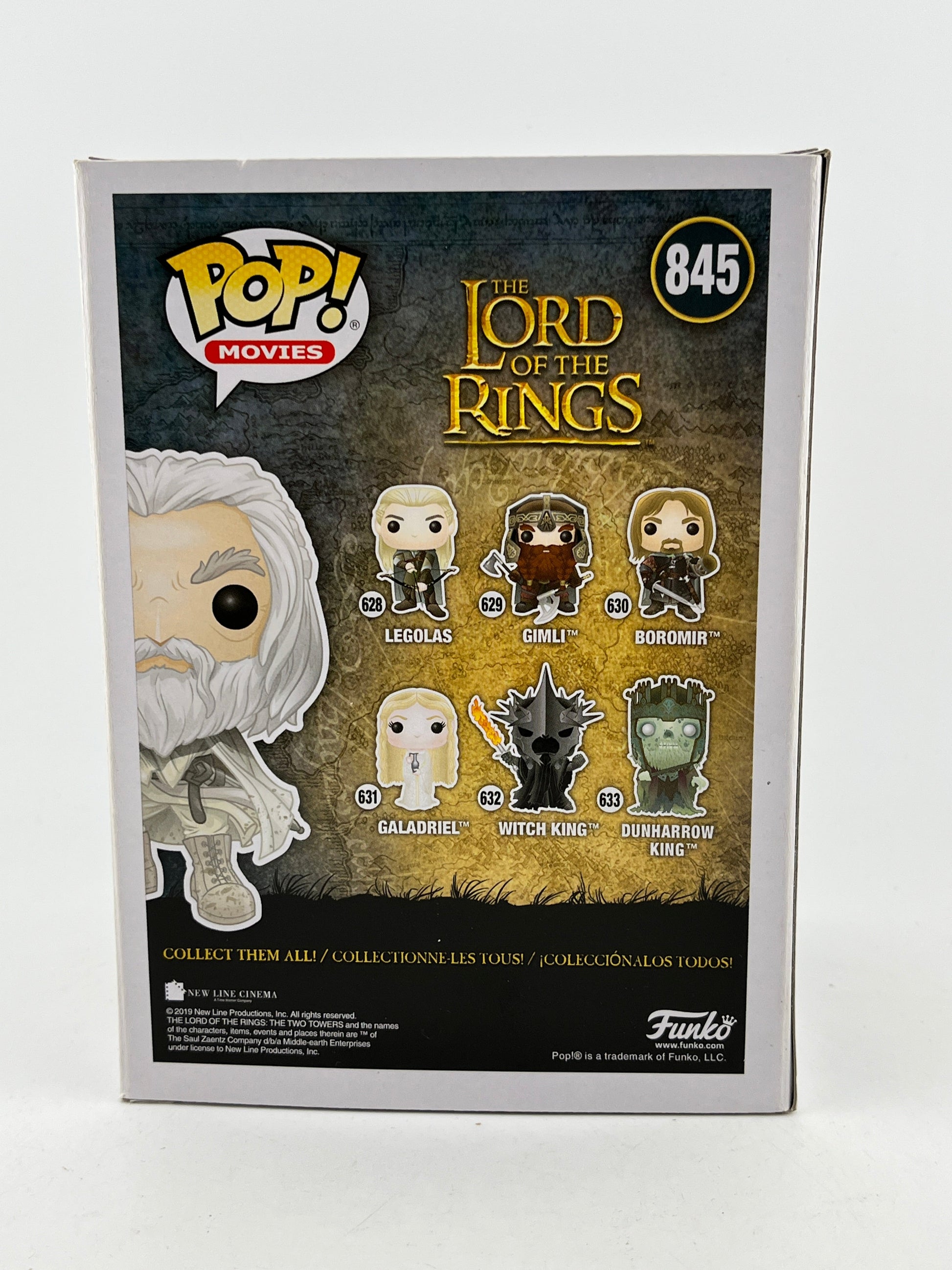 Funko POP! Movies The Lord Of The Rings - Gandalf The White #845 FRENLY BRICKS - Open 7 Days