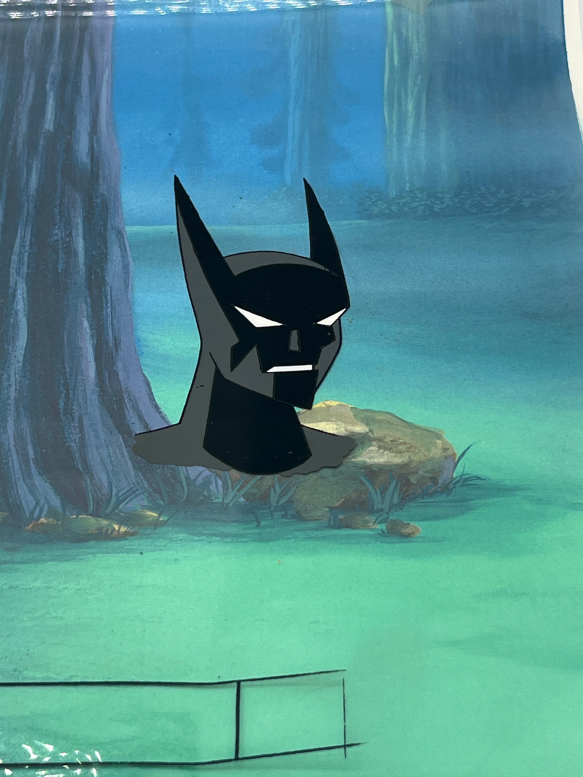 Batman (Terry McGinnis) Main Models Animation Prod. Cel - Batman Beyond - 1998 FRENLY BRICKS - Open 7 Days