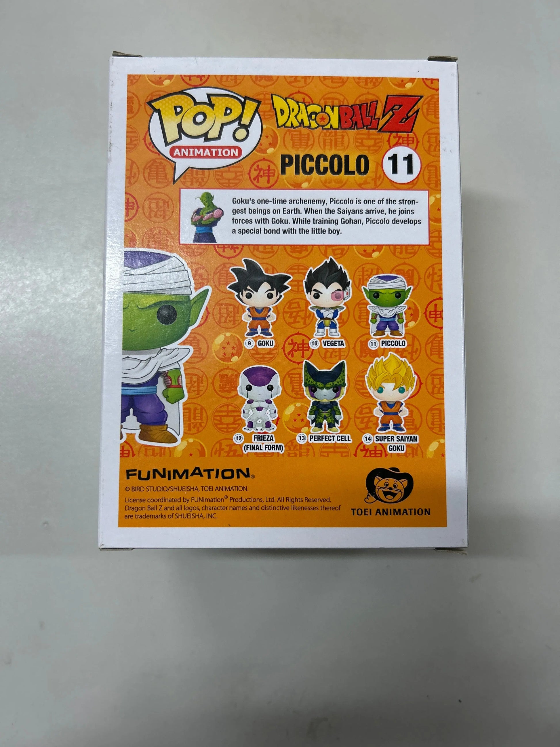 Pop Vinyl Dragon Ball Z #11 Piccolo FRENLY BRICKS - Open 7 Days