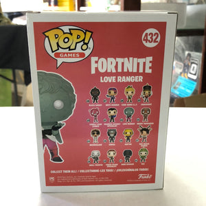 Funko Pop! Vinyl Metallic Fortnite Love Ranger #432 FRENLY BRICKS - Open 7 Days