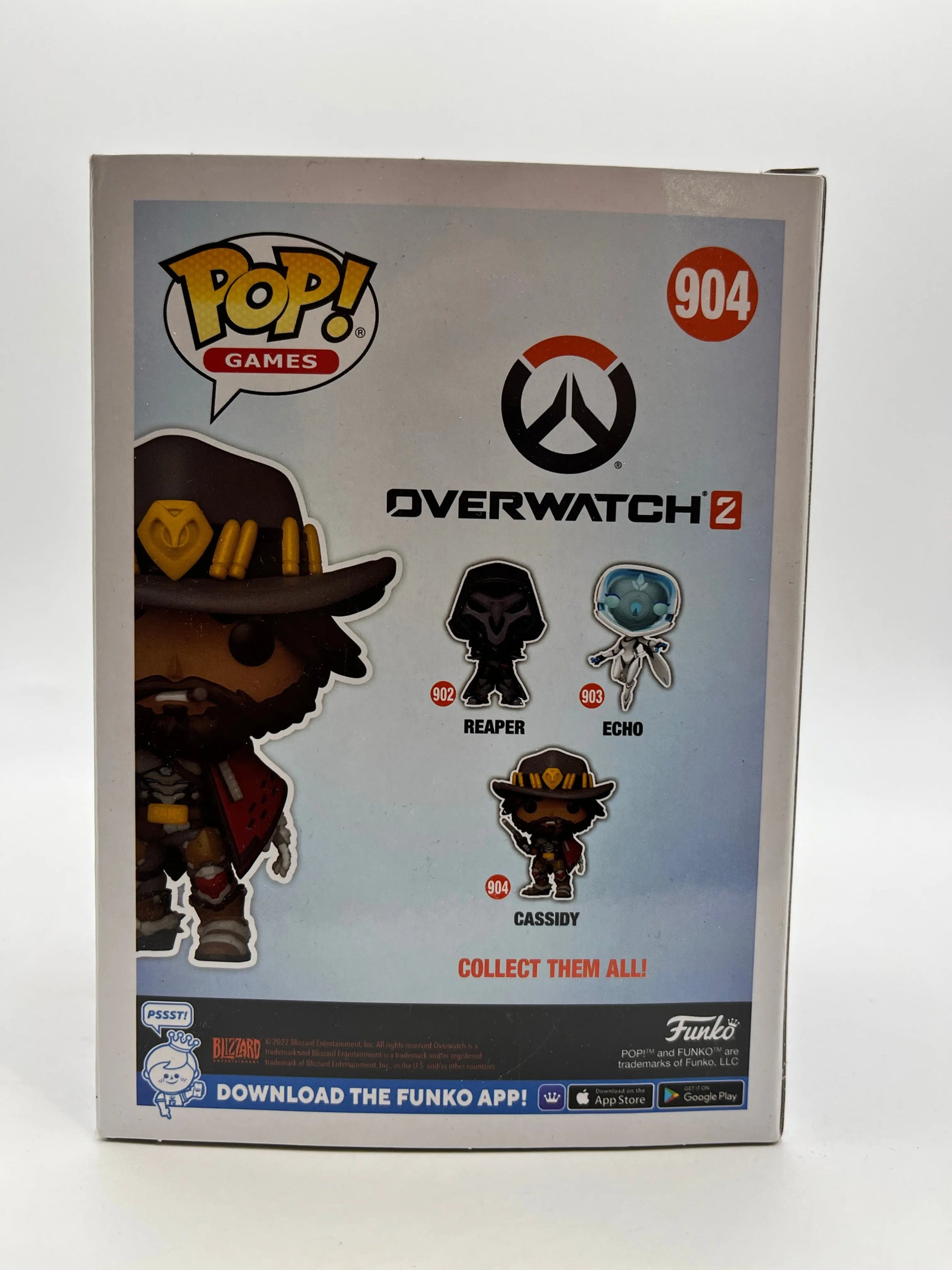 Funko POP! Games Overwatch Cassidy #904 - Vinyl Collectable FRENLY BRICKS - Open 7 Days
