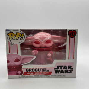 Funko POP! Star Wars Grogu With Cookies #493 - Valentines Edition FRENLY BRICKS - Open 7 Days