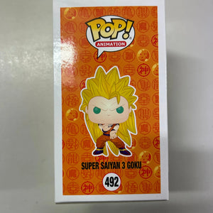 Pop Vinyl Dragon Ball Z # 492 Super Saiyan 3 Goku FRENLY BRICKS - Open 7 Days