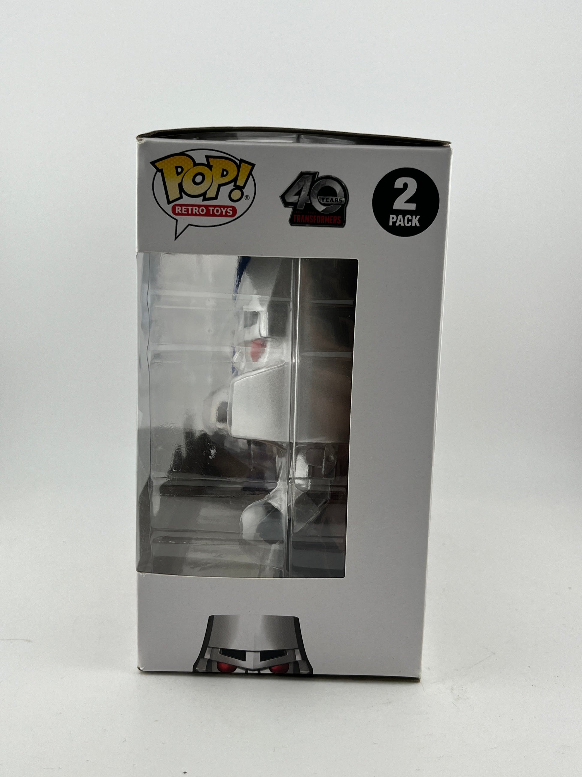 Funko POP! Retro Toys Transformers - Optimus Prime & Megatron #2 Pack - 40th Anniversary FRENLY BRICKS - Open 7 Days