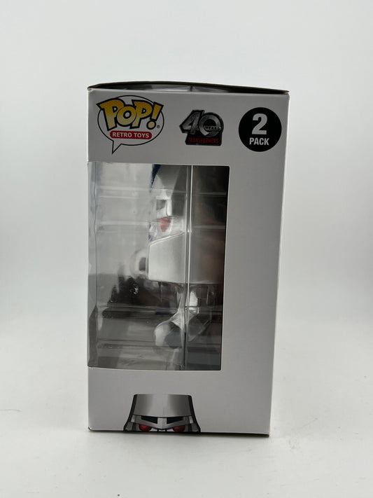 Funko POP! Retro Toys Transformers - Optimus Prime & Megatron #2 Pack - 40th Anniversary FRENLY BRICKS - Open 7 Days