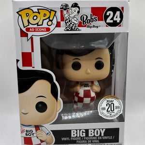 Funko POP! Ad Icons Bob’s Big Boy - Big Boy #24 - 20th Funniversary FRENLY BRICKS - Open 7 Days