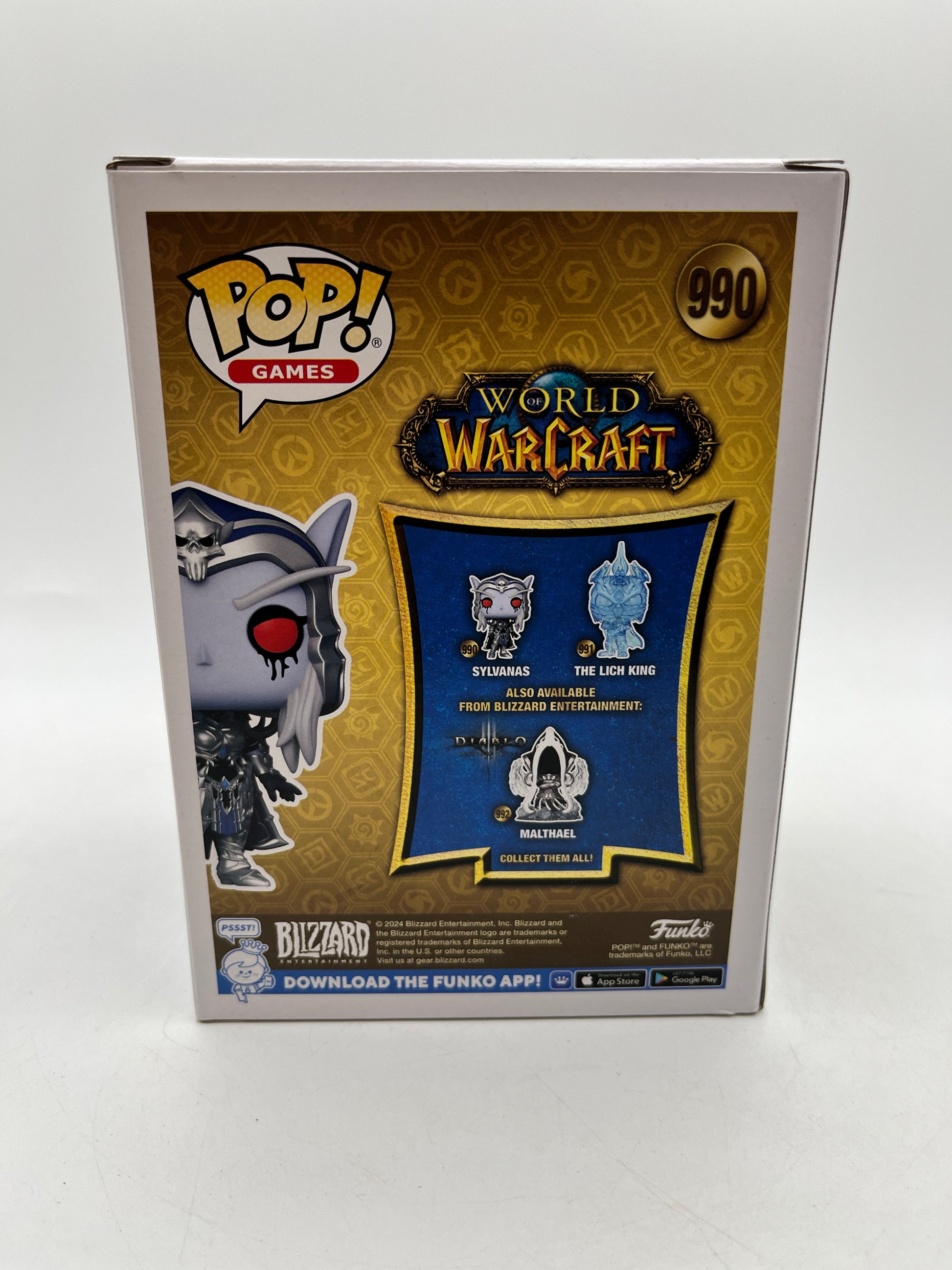 Funko POP! Games World Of Warcraft - Slyvanas #990 - Vinyl Collectable FRENLY BRICKS - Open 7 Days
