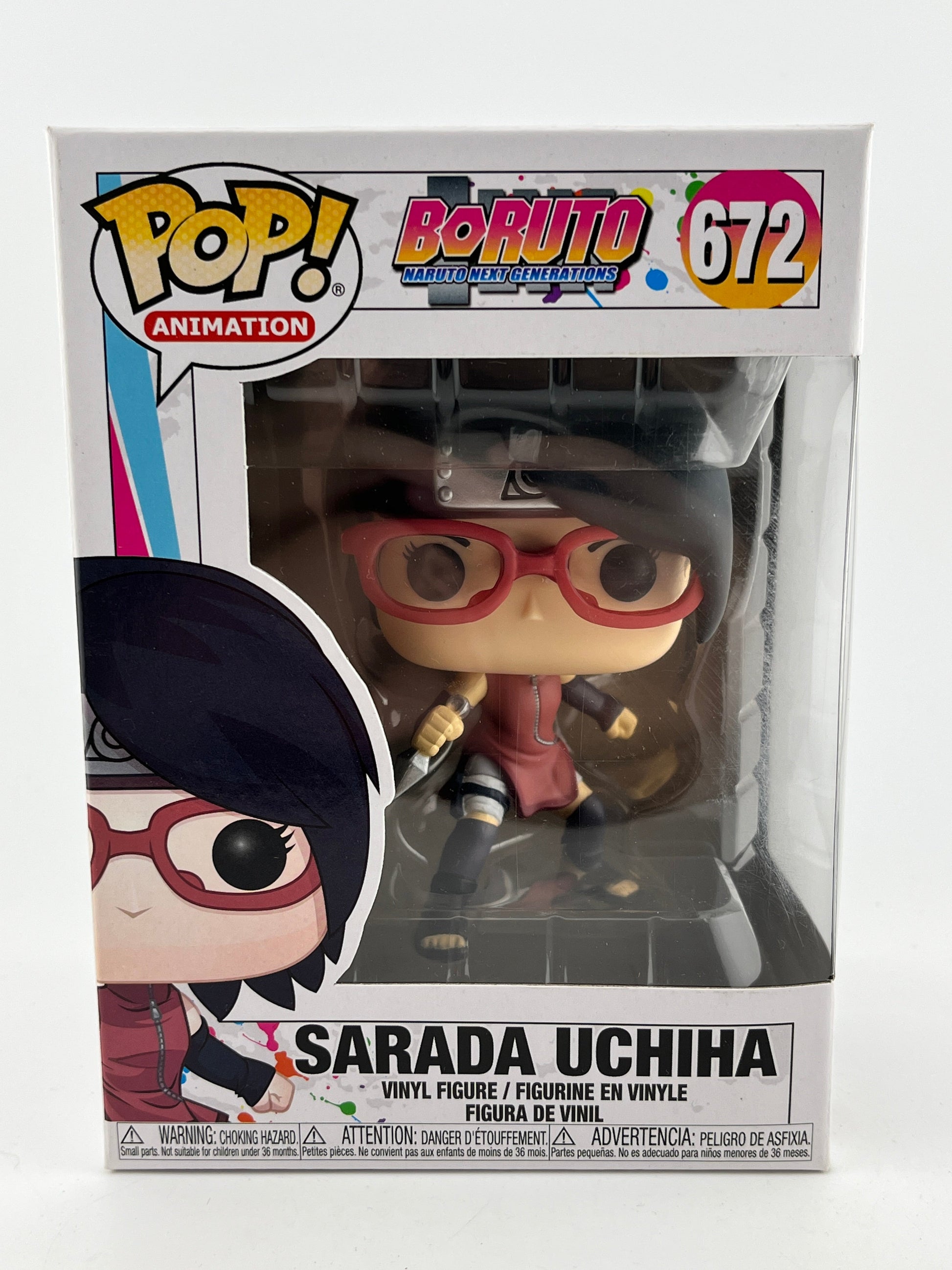 Funko POP! Animation Boruto - Sarada Uchina #672 - Vinyl Collectable FRENLY BRICKS - Open 7 Days