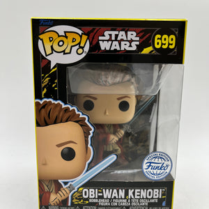 Funko POP! Star Wars - Obi-Wan Kenobi #699 - Special Edition FRENLY BRICKS - Open 7 Days