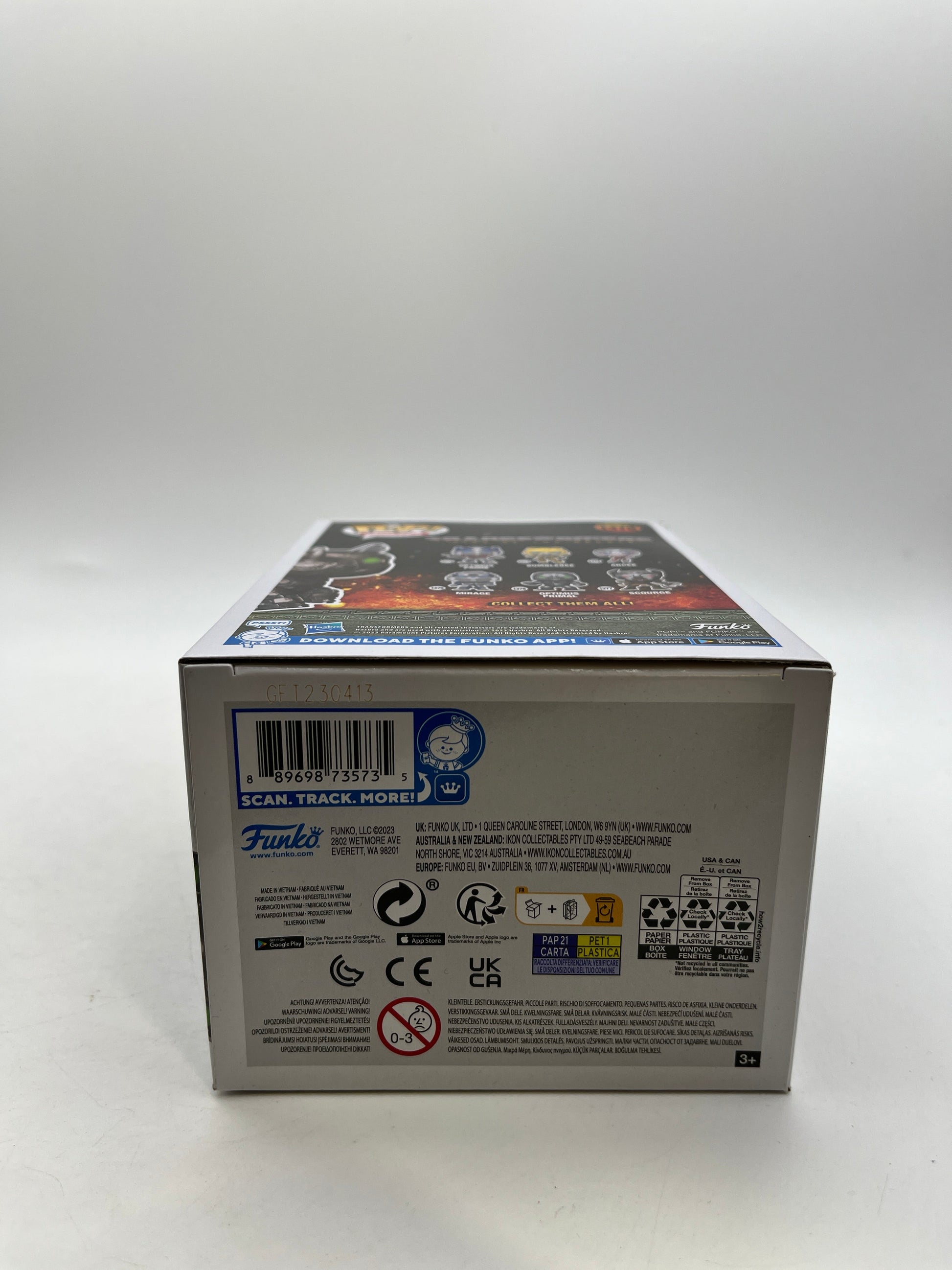 Funko POP! Movies Transformers Rise Of The Beast - Rhinox #1378 - Special Edition FRENLY BRICKS - Open 7 Days