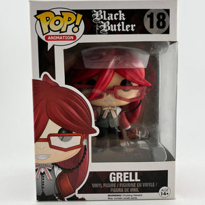 Funko POP! Animation Black Butler - Grell #18 - Vinyl Collectable FRENLY BRICKS - Open 7 Days