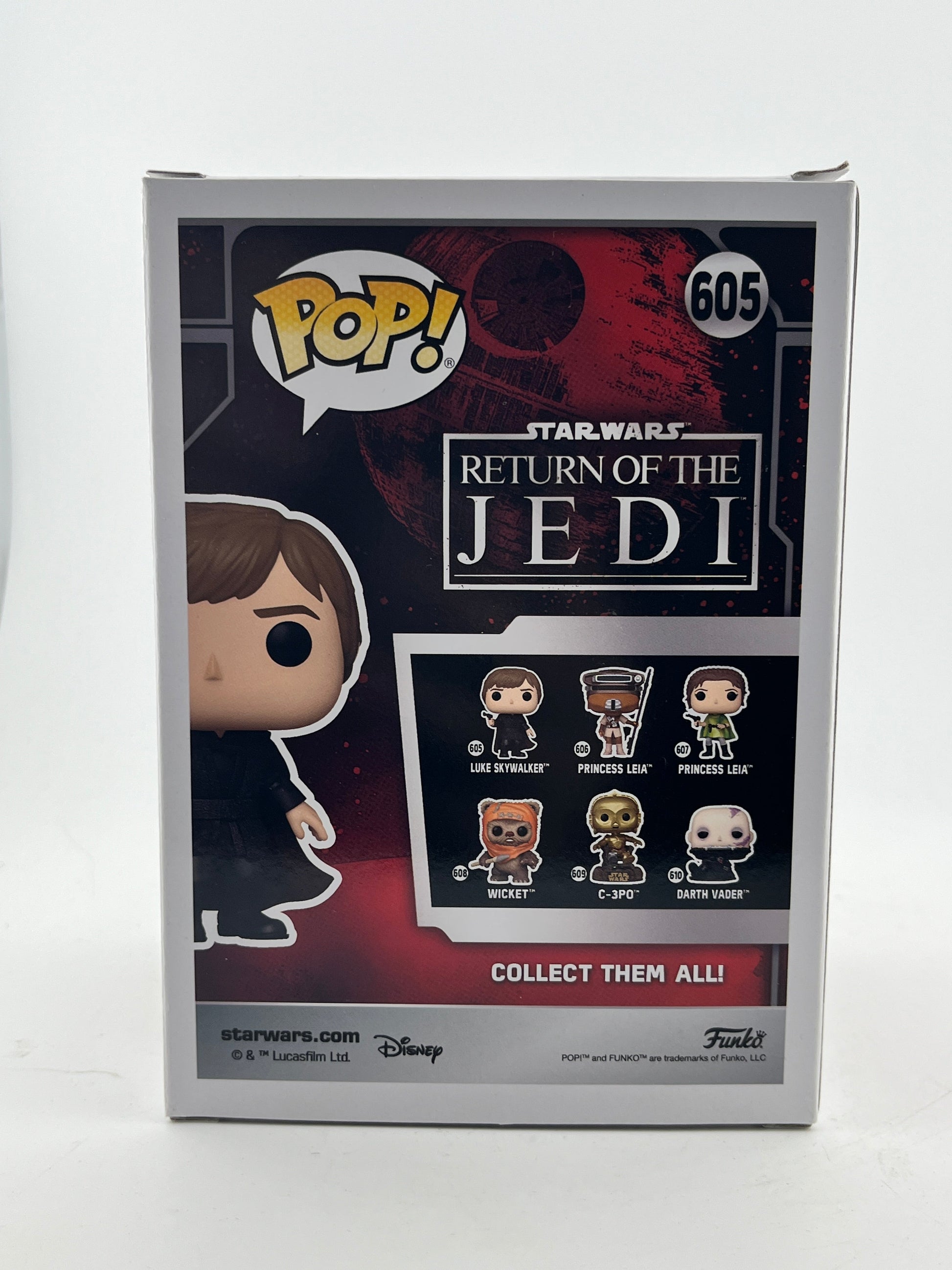 Funko POP! Star Wars - Luke Skywalker #605 - 40th Anniversary ROTJ FRENLY BRICKS - Open 7 Days