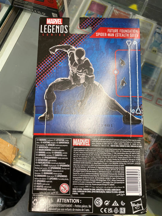 Marvel Legends Future Foundation Spider-Man Stealth Suit In Hand FRENLY BRICKS - Open 7 Days