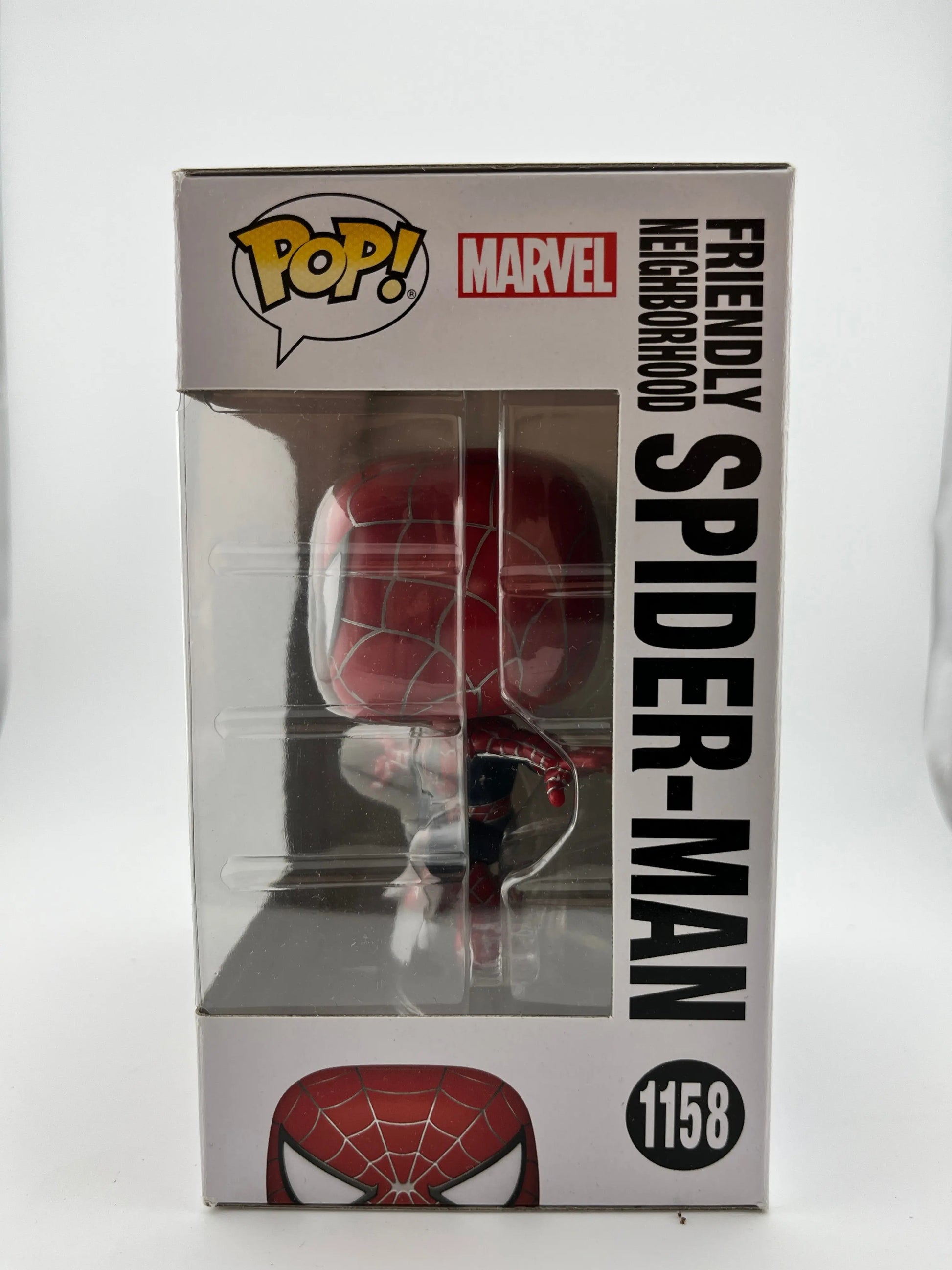 Funko POP! Marvel Spider-Man No Way Home - Friendly Neighbourhood Spider-Man #1158 FRENLY BRICKS - Open 7 Days