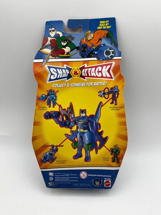 Mattel 2009 Snap & Attack Batman the Brave and the Bold Bataraxe Batman FRENLY BRICKS - Open 7 Days