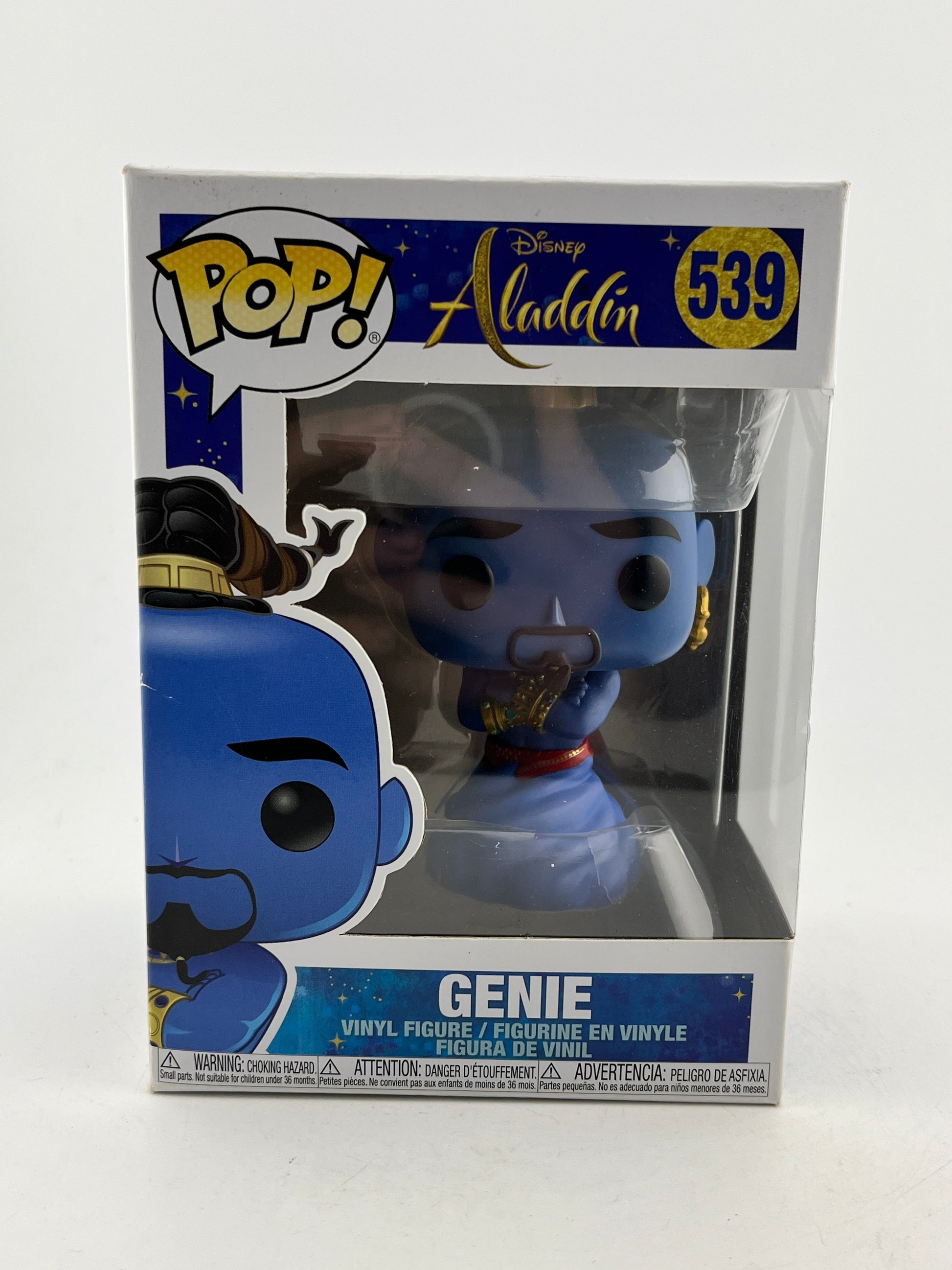 Funko POP! Disney Aladdin - Genie #539 - Vinyl Collectable FRENLY BRICKS - Open 7 Days