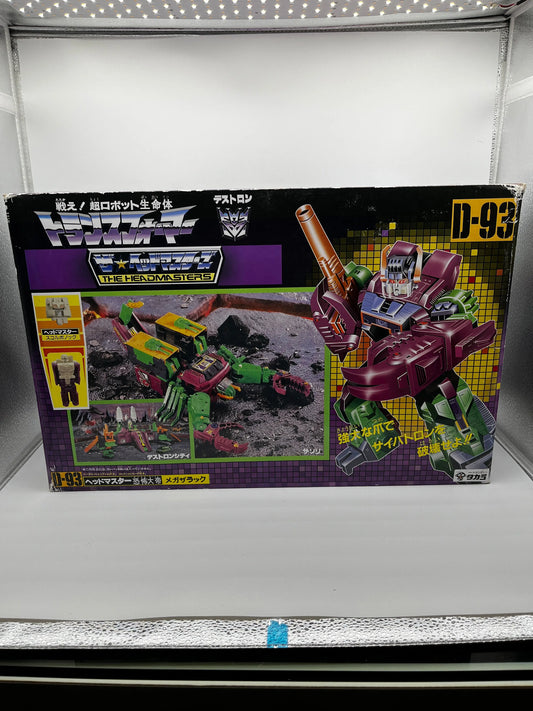 Takara Headmasters D-93 Scorponok Transformers Vintage Action Figure Japan FRENLY BRICKS - Open 7 Days