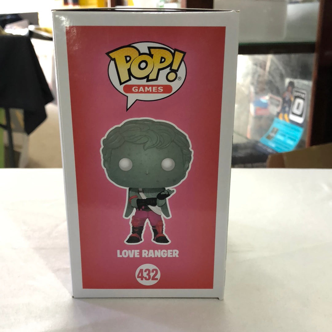 Funko Pop! Vinyl Metallic Fortnite Love Ranger #432 FRENLY BRICKS - Open 7 Days